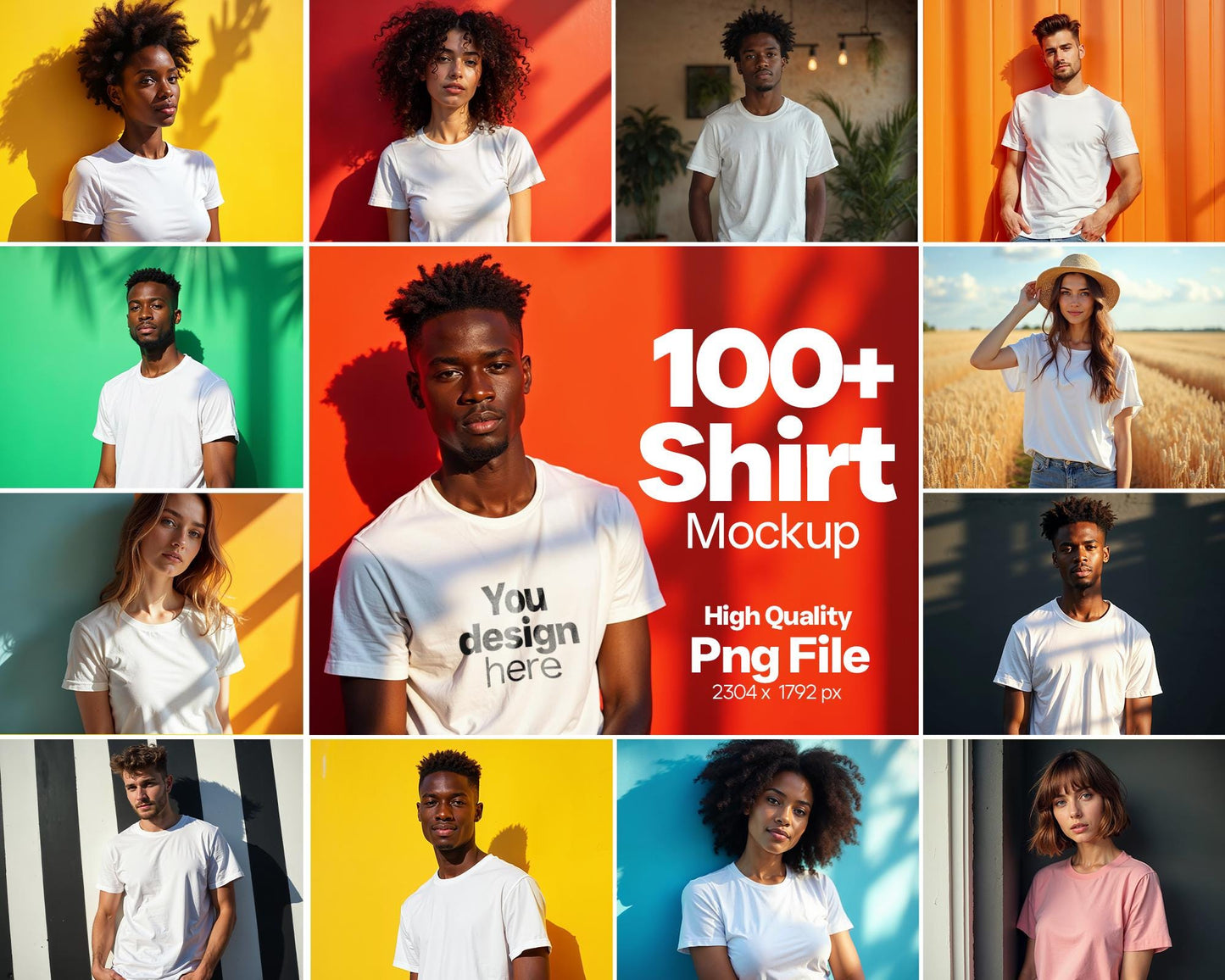 100 Tshirt Mockup Bundle PNG File , Model Tshirt Mockup, Shirt Sublimation, Model Shirt Mockup, Boho T-Shirt Mockup Bundle, Digital Download