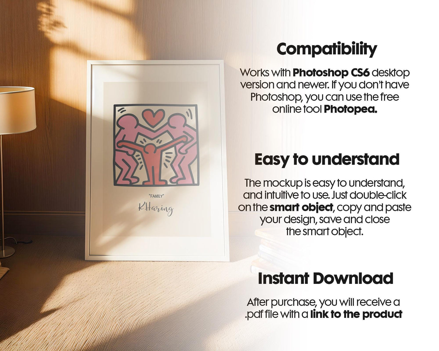 Interior Frame Mockup Collection | DIN A Artwork Mockup Frames | Interior Wall Art | Interior Poster Shop Mockup