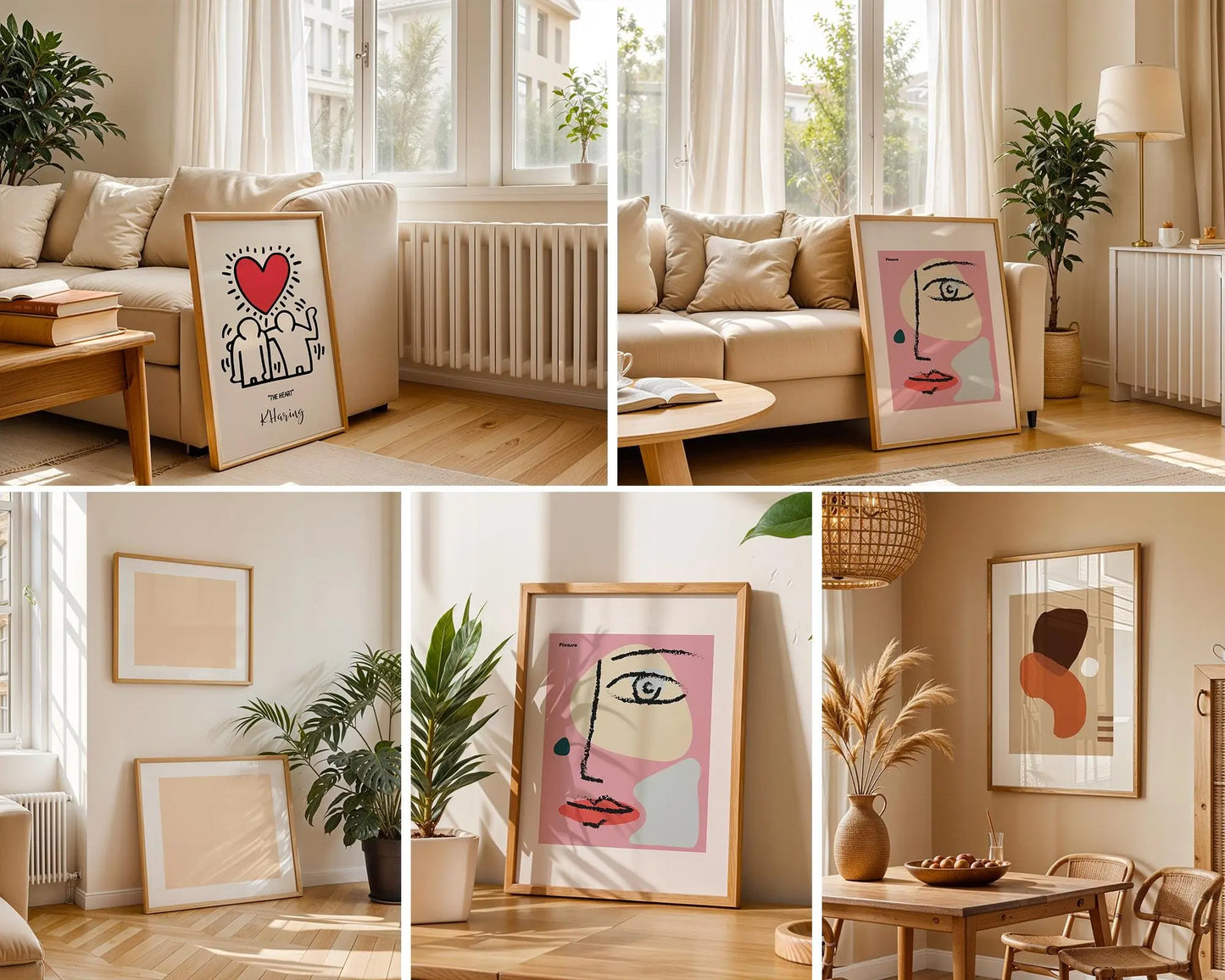 25 Scandinavian Frame Mockup PSD Bundle Set, Scandinavian interior Frame Mockup Bundle, Minimal Frame Mockups