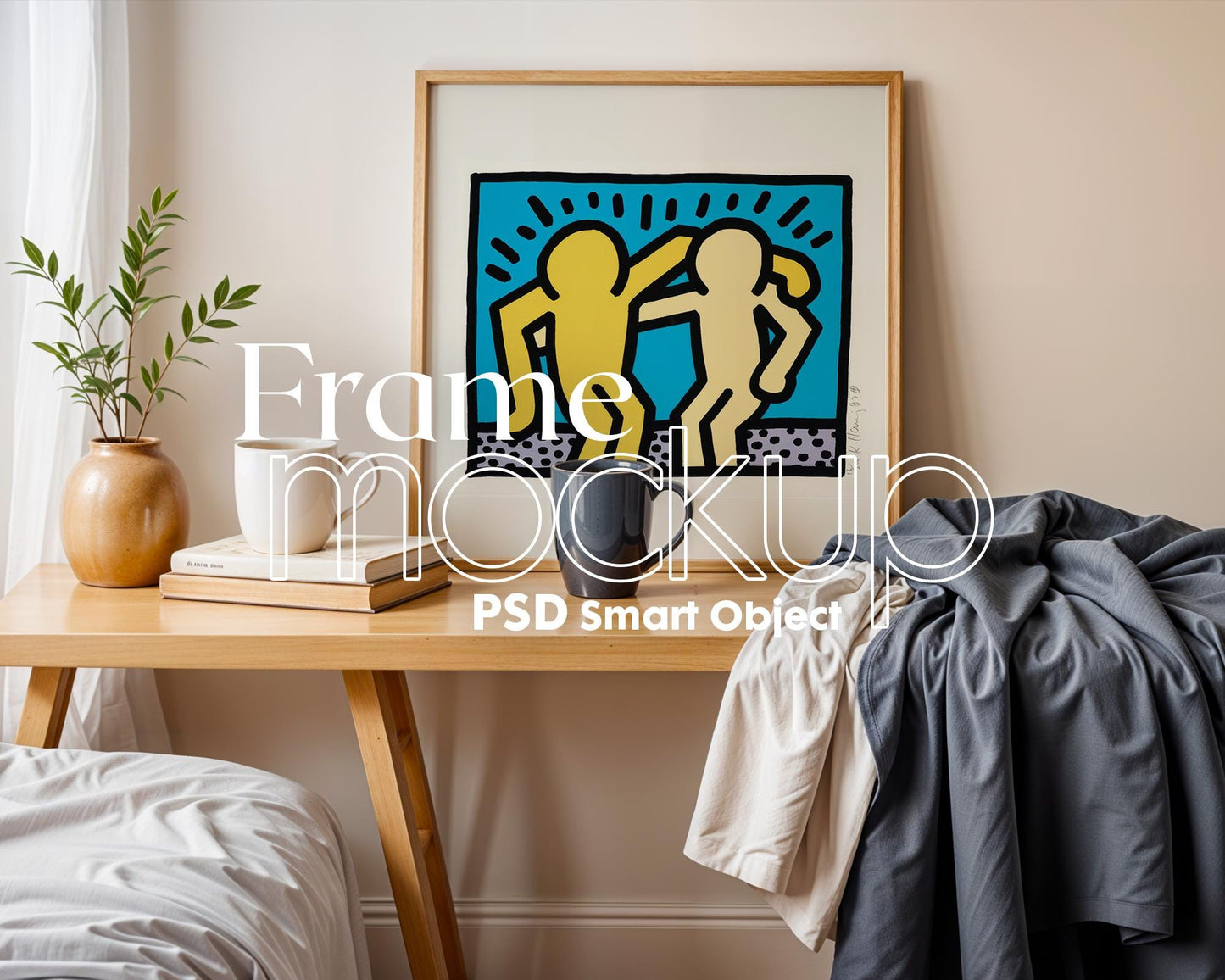 Square Frame Mockup PSD, Square Mockup Frames, Interior Art Frame, Interior Poster Frame, Square Poster Frame Mockup PSD