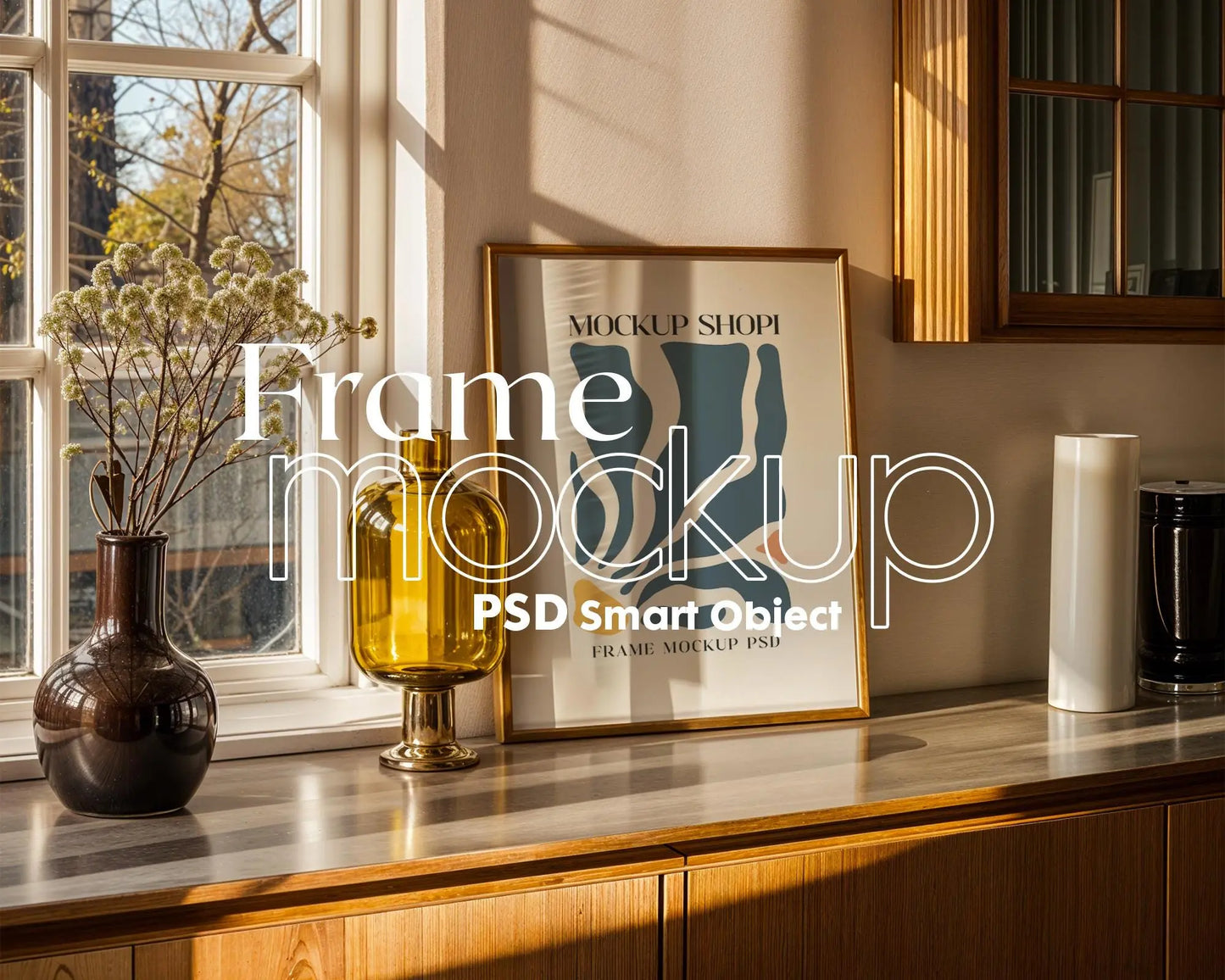 Interior Frame Mockup Collection | DIN A Artwork Mockup Frames | Interior Wall Art | Interior Poster Shop Mockup