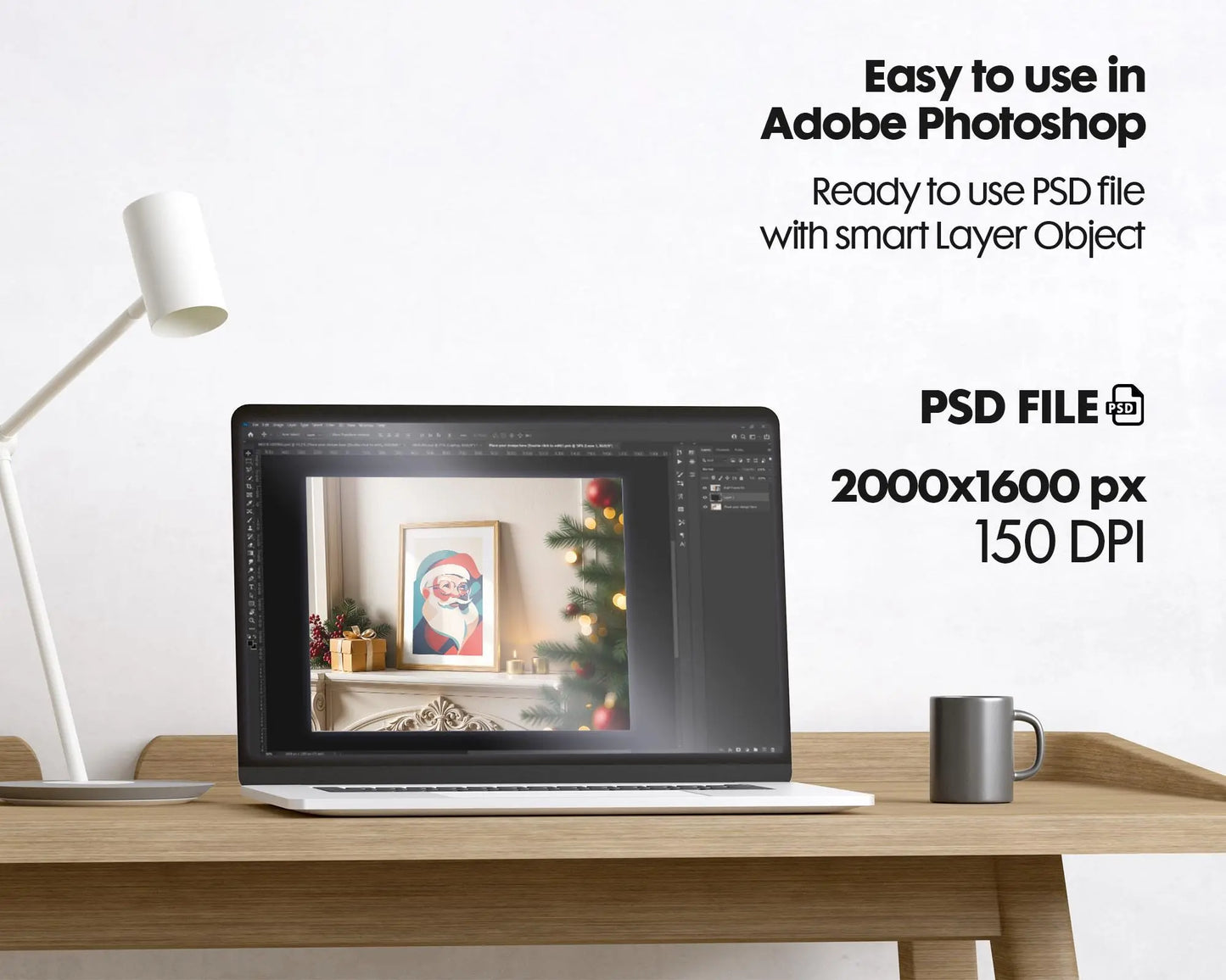 40 Christmas Frame Mockup Bundle PSD, Christmas Holiday Frame Mockup, Christmas Mockup Poster Presentation, Christmas Interior Frame Mockup