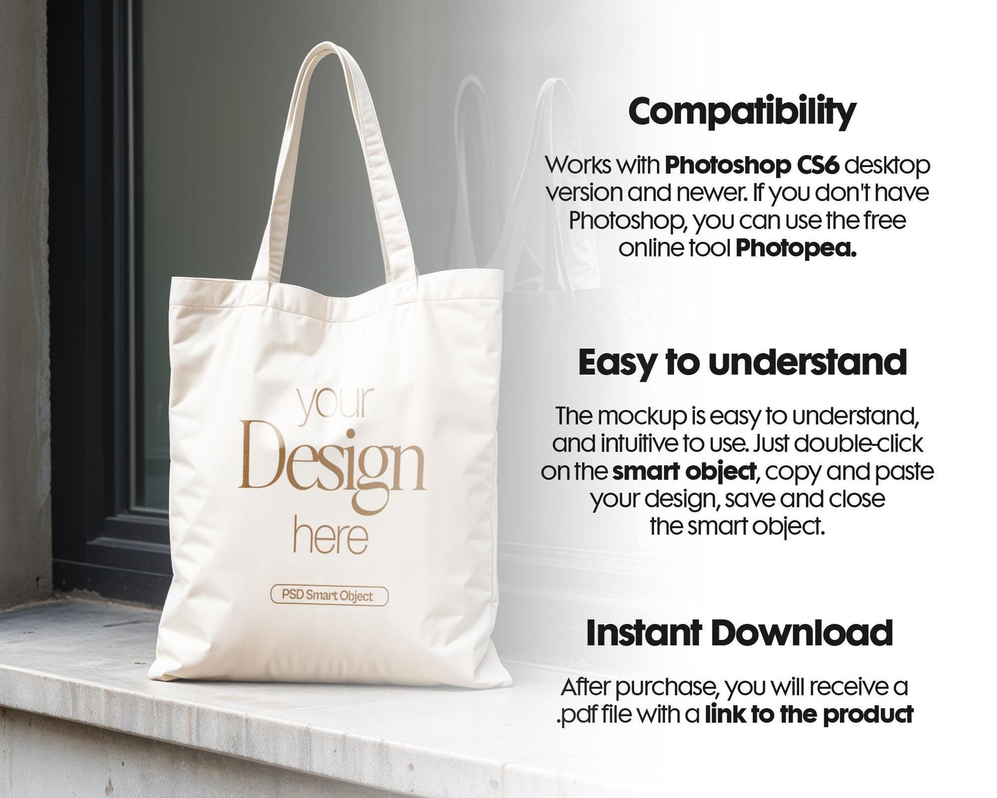 Tote Bag Mockup PSD, Liberty Bags OAD113 Mockup, Printify Cotton Canvas Tote Bag Mockup Mega Bundle, Printful Shopping Bag Mock Up