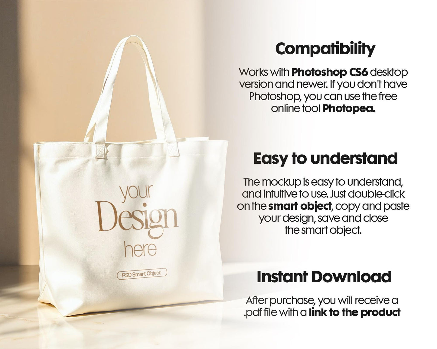 Tote Bag Mockup PSD, Liberty Bags OAD113 Mockup, Printify Cotton Canvas Tote Bag Mockup Mega Bundle, Printful Shopping Bag Mock Up