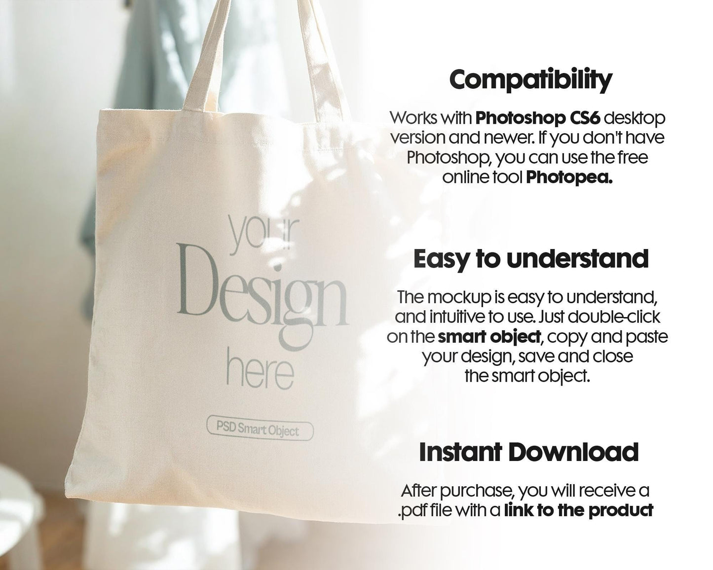 Tote Bag Mockup PSD, Liberty Bags OAD113 Mockup, Printify Cotton Canvas Tote Bag Mockup Mega Bundle, Printful Shopping Bag Mock Up