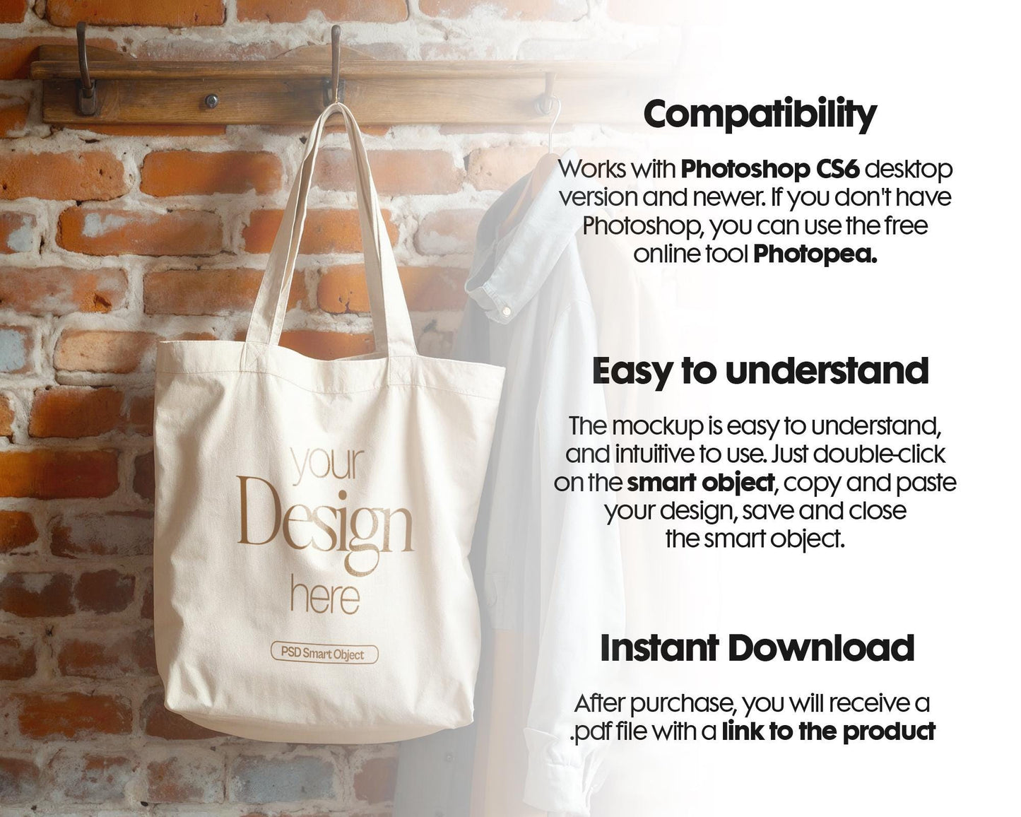 Tote Bag Mockup PSD, Liberty Bags OAD113 Mockup, Printify Cotton Canvas Tote Bag Mockup Mega Bundle, Printful Shopping Bag Mock Up
