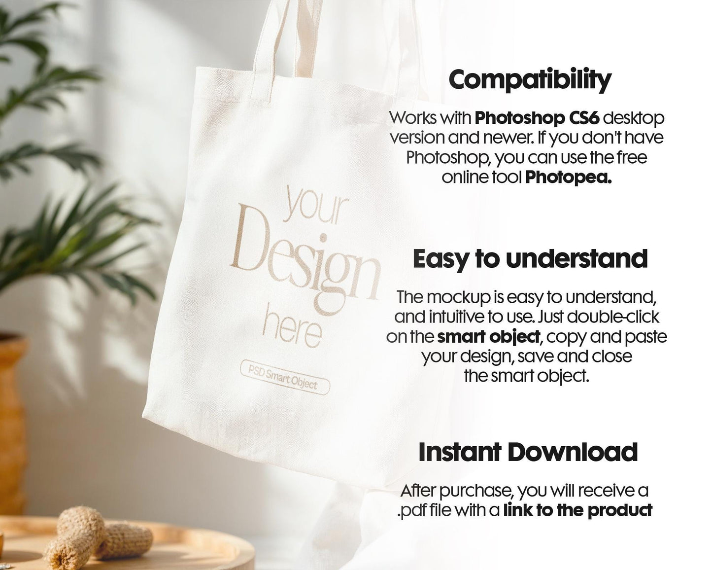 Tote Bag Mockup PSD, Liberty Bags OAD113 Mockup, Printify Cotton Canvas Tote Bag Mockup Mega Bundle, Printful Shopping Bag Mock Up