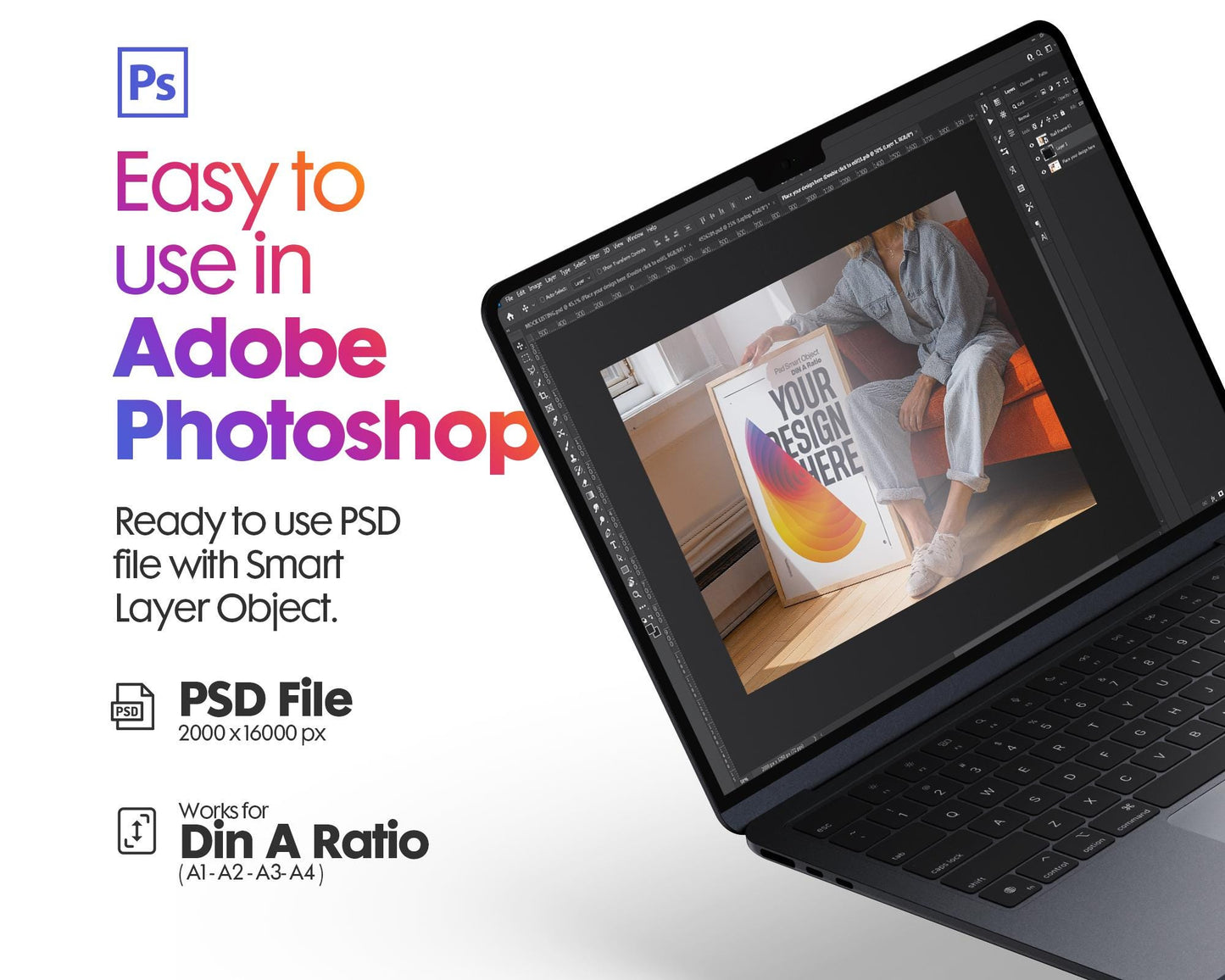 600+ Frame Mockup PSD Bundle Set - Wall & Poster Frames for Digital Art, Photo Display, Poster Mockup Templates