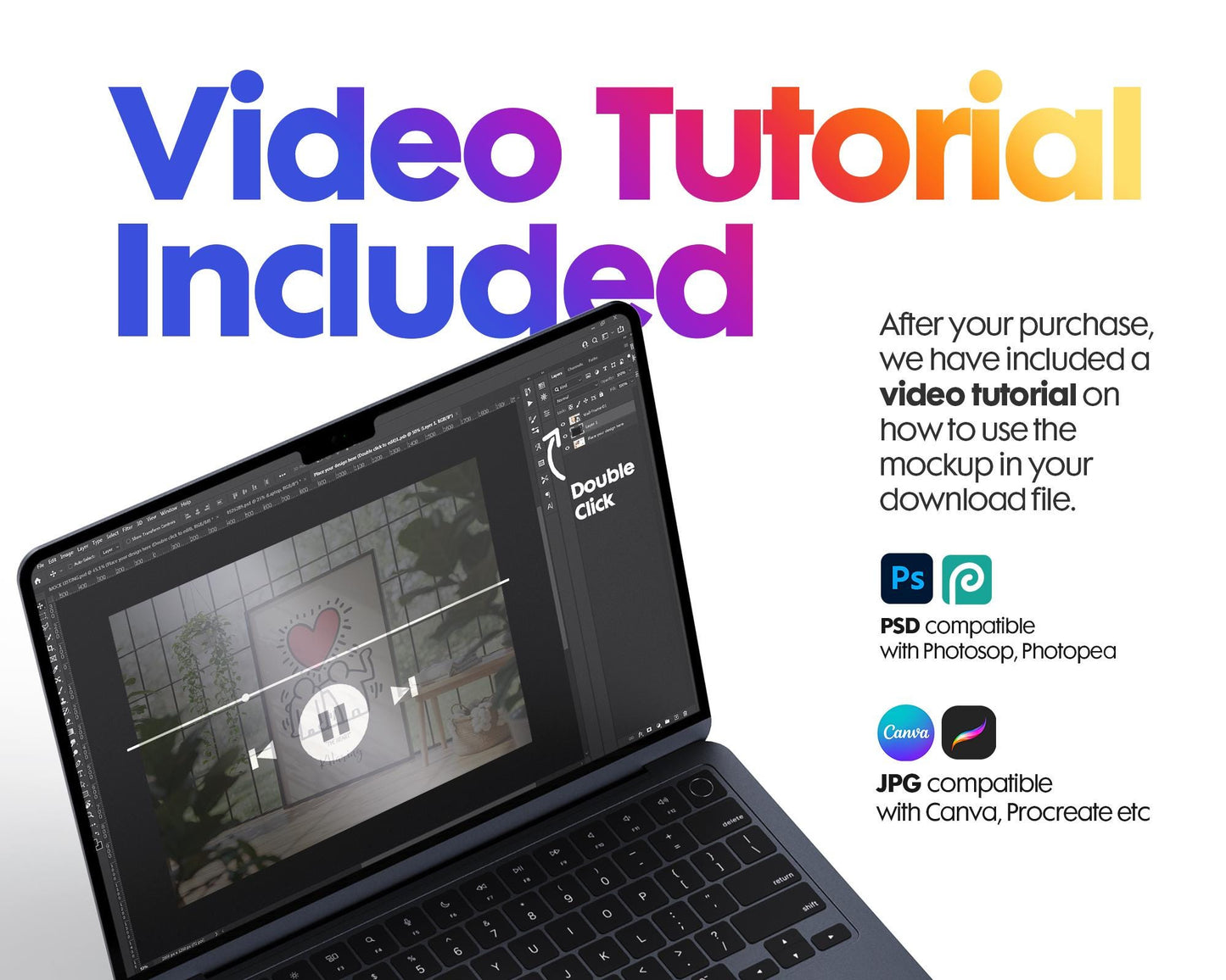 Poster Mockup PSD, Wall Art Template ISO A DIN Ratio Frame Display Digital Download for Artwork Presentation