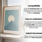 Frame Leaning On Window Sill Mockup | Mockup PSD Smart Object Interior Mockup Frame Mockup PSD Template