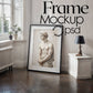 Frame Mockup in Home Interior PSD | Frame Mockup Frames | Interior Wall Poster | Interior Poster Shop Mockup