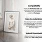 Frame Mockup in Home Interior PSD | Frame Mockup Frames | Interior Wall Poster | Interior Poster Shop Mockup