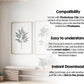 2 Frame Mockup in Home Interior PSD | 2 Frame Mockup Frames | Interior Wall Poster | Interior Poster Shop Mockup