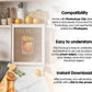 Kitchen Frame Poster Mockup PSD | Minimal Kitchen Frame Mockup Boho Interior | Poster Mockup Templete PSD