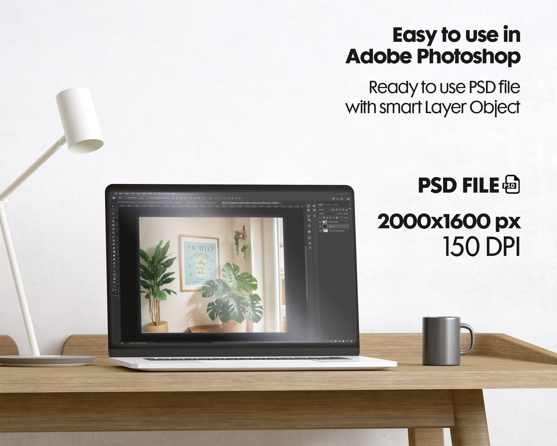 Frame Mockup in Home Interior | Frame Mockup Frames | Interior Wall Poster | Interior Poster Shop Mockup