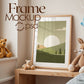 Frame Nursery Mockup in Home Interior PSD | Nursery Frame Mockup Frames | Nursery Wall Poster | Poster Shop Mockup