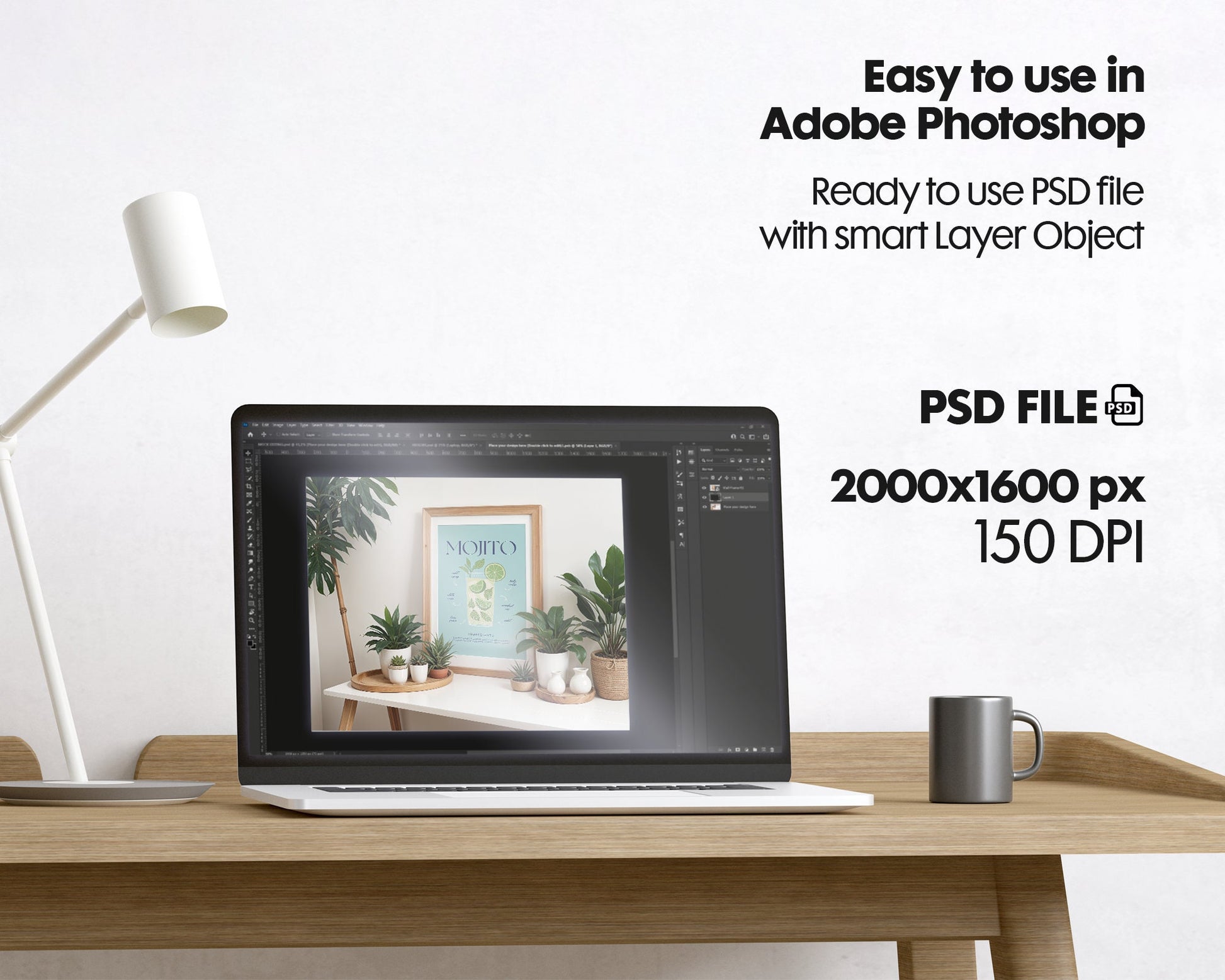 Frame Mockup in Home Interior | Frame Mockup Frames | Interior Wall Poster | Interior Poster Shop Mockup