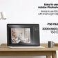 Wood Frame Mockup in Home Interior | Winter Home Frame Mockup Frames | Snow Interior Wall Poster
