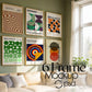6 Frame Mockup in Home Interior | 6 Frame Mockup Frames | Interior Wall Poster | Interior Poster Shop Mockup