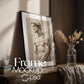 Vertical Frame Mockup in Home Interior | Frame Mockup Frames | Interior Poster Mockup PSD | Interior Poster Shop Mockup