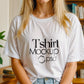 Gildan 64000 White, Gildan T-shirt Mockup PSD , Gildan 64000 Model Mockup PSD, White Shirt Mock, Minimalistic Mockup PSD
