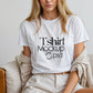 Woman White Tshirt Mockup PSD , Gildan T-shirt Mockup PSD , Gildan 64000 Model Mockup PSD, White Shirt Mockup