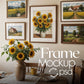 Interior Frame Mockup Collection | DIN A Artwork Mockup Frames | Interior Wall Art | Interior Poster Shop Mockup