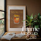 Desk Frame Mockup PSD | Frame Mockup Frames | Interior Wall Art | Desk Poster Shop Mockup