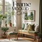 Interior Wall Frame Mockup PSD | Frame Mockup Frames | Interior Wall Poster | Interior Poster Shop Mockup