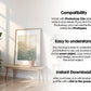 Frame Mockup in Home Interior PSD | Frame Mockup Frames | Interior Wall Poster | Interior Poster Shop Mockup