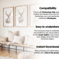 3 Frame Mockup in Home Interior PSD | 3 Frame Mockup Frames | Interior Wall Poster | Interior Poster Shop Mockup