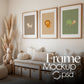 3 Frame Nursery Mockup in Home Interior PSD | 3 Nursery Frame Mockup Frames | Nursery Wall Poster | Nursery Poster Shop Mockup