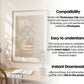 Frame Mockup in Study Room | Frame Mockup Frames | Study Room Wall Poster | Study Room Poster Shop Mockup
