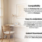 Study Room Wall Poster Frame Mockup | Frame Mockup Frames for Study Room Decor | Poster Shop Mockup for Home Office Art