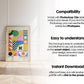 Frame Mockup in Home Interior | Frame Mockup Frames | Interior Wall Poster | Interior Poster Shop Mockup