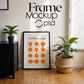 Frame Mockup in Home Interior | Frame Mockup Frames | Interior Wall Poster | Interior Poster Shop Mockup