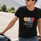 Male Model Black Tshirt Mockup PSD , Gildan T-shirt Mockup PSD , Gildan 64000 Model Mockup PSD, Black Shirt Mockup