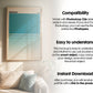 Artwork Mockup PSD | Framed Poster Mockup. DIN A Frame Mock–Up | PSD Photoshop Photopea Mockup. Frame Mockup Home Interior