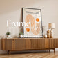 Artwork Mockup PSD | Framed Poster Mockup. DIN A Frame Mock–Up | PSD Photoshop Photopea Mockup. Frame Mockup Home Interior