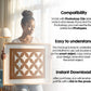 Woman Holding Frame Mockups | Landscape Horizontal Wood Frame Mockup with person | Digital Prints, and Poster Shop Mockup