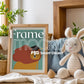 Frame Nursery Mockup in Home Interior PSD | Nursery Frame Mockup Frames | Nursery Wall Poster | Poster Shop Mockup