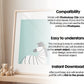 Frame Nursery Mockup in Home Interior PSD | Nursery Frame Mockup Frames | Nursery Wall Poster | Poster Shop Mockup