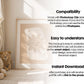 Frame Nursery Mockup in Home Interior PSD | Nursery Frame Mockup Frames | Nursery Wall Poster | Poster Shop Mockup