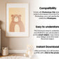 Frame Nursery Mockup in Home Interior PSD | Nursery Frame Mockup Frames | Nursery Wall Poster | Poster Shop Mockup