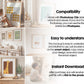 Nursery Frame Mockup Bundle PSD | 30 High-Quality Frame Mockups | Nursery Wall Poster | Wall Frame Mockup | Poster Mockup PSD