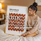 Frame Mockup With Person, PSD Photoshop Mockup, Frame Mockup Home Interior, Bedroom Frame Mockup Woman