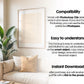 Boho interior Frame Mockup PSD, Scandinavian interior Wooden Frame Mockup, Poster Mockup PSD, Frame Mockup Smart Object