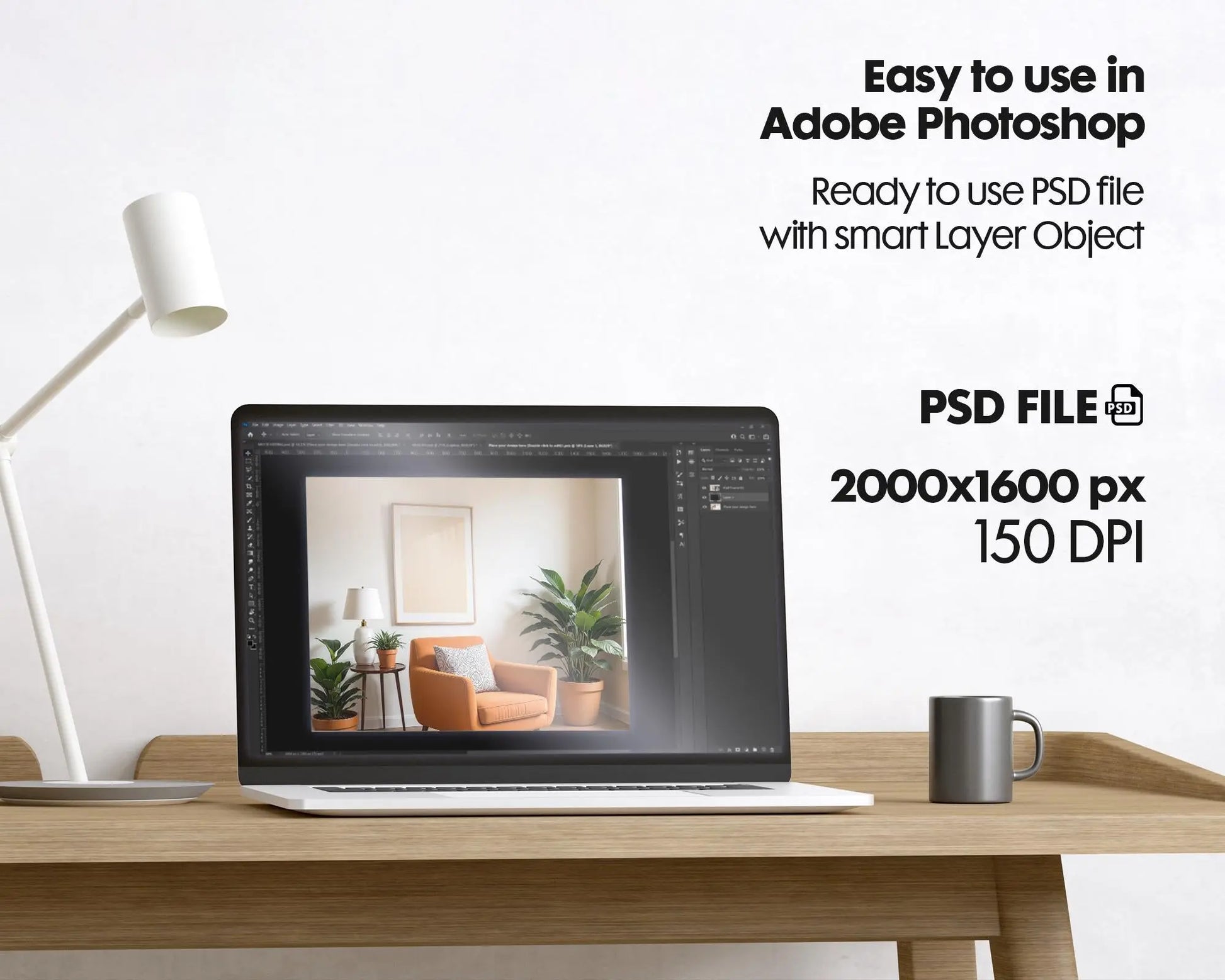 15 Frames Mockup PSD Bundle Set, Boho Style Frame Mockup Bundle, Minimal Frame Mockups, Mid Century Modern Templates, PSD Files Collection