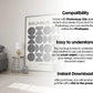 Artwork Mockup PSD | Framed Poster Mockup. DIN A Frame Mock–Up | PSD Photoshop Photopea Mockup. Frame Mockup Home Interior
