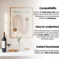 Boho Frame Mockup PSD, Scandinavian Wooden Frame Mockup, Poster Mockup PSD , Frame Mockup for Print, Frame Mockup Smart Object